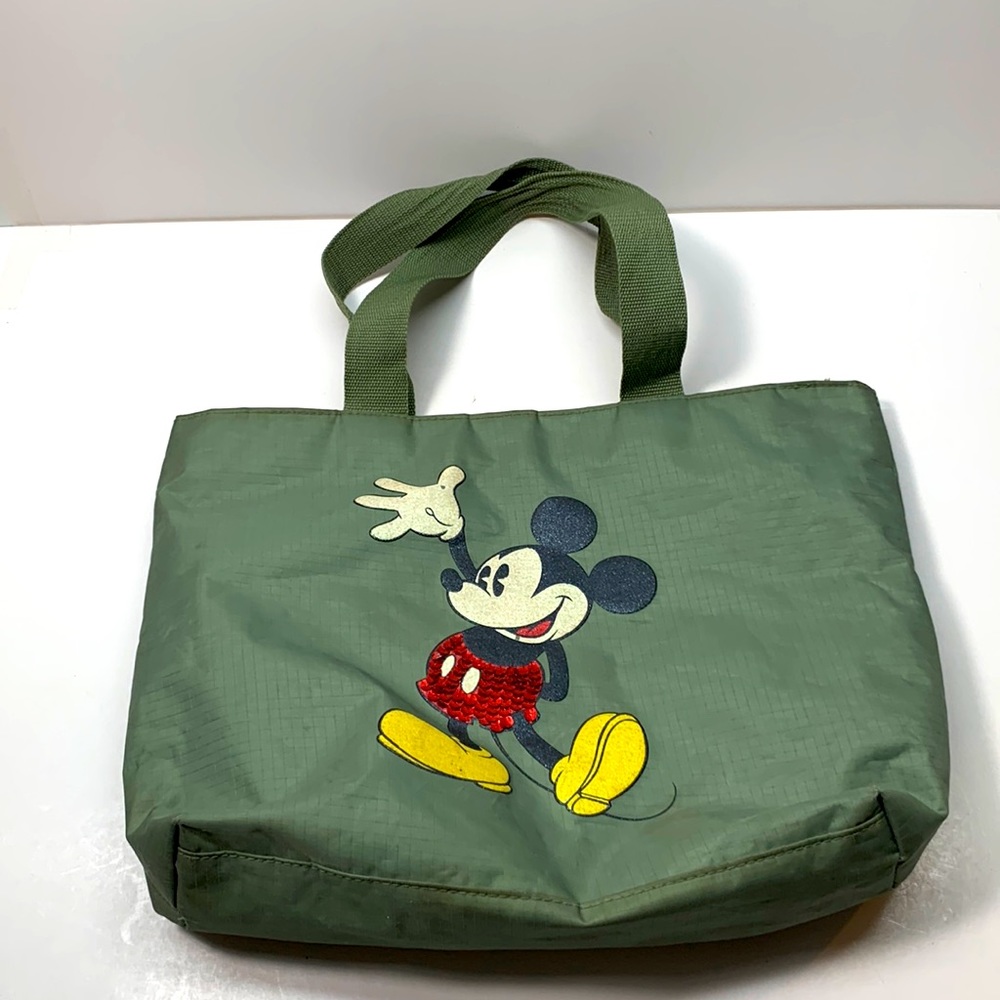Disney tote bag Mickey Mouse sequins glittery
